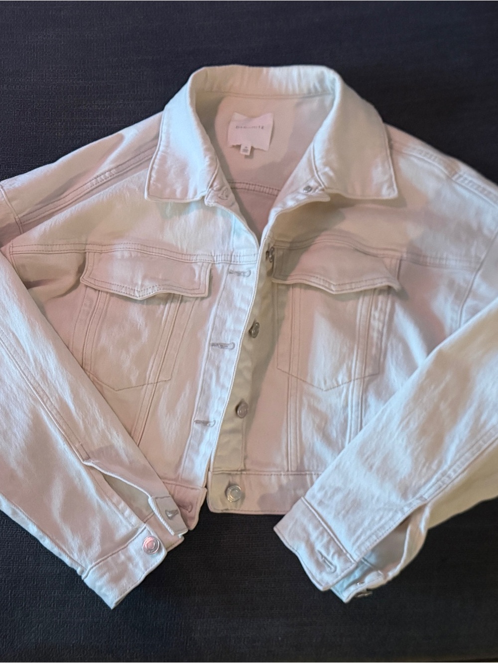 DYNAMITE BEIGE JEAN JACKET